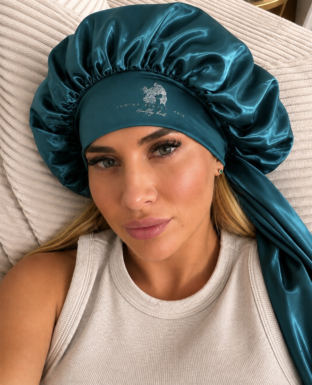 Lumina Beauty Hair Szatén Fejfedő