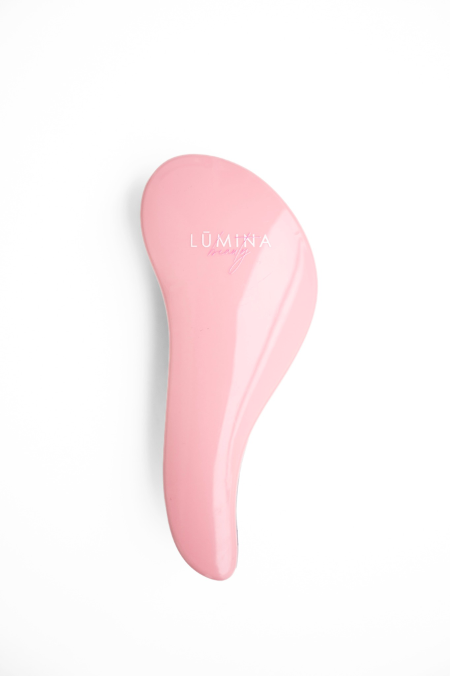 Lumina Untangle Glossy hajkefe – Púderrózaszín